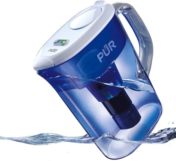 PUR PLUS Wasserfiltersystem zur Wasserhahnmontage, grau