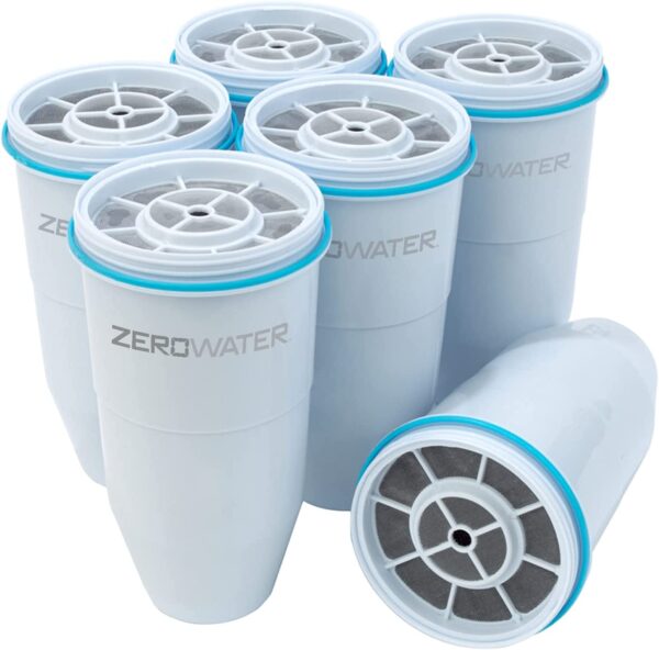 PUR Ultimate Filtration Wasserfilterkanne, 7 Tassen, klar/blau