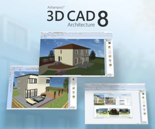 Ashampoo 3D CAD Architecture 8 - Hausplaner für Grundrisse und Baupläne - Download – Bild 3