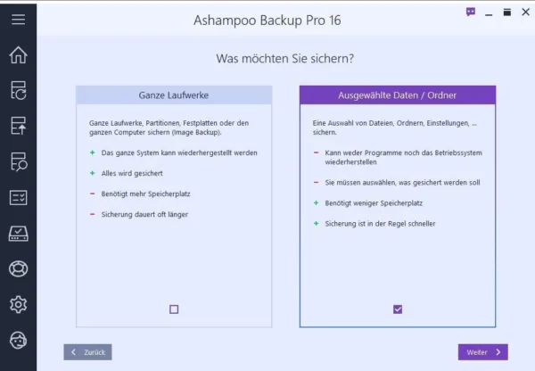 Ashampoo Backup Pro 16 - Lizenz für 3 PCs - Datensicherung - PC Download – Bild 4
