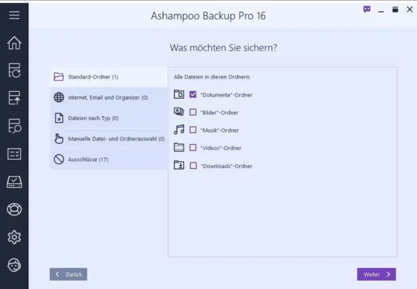 Ashampoo Backup Pro 16 - Lizenz für 3 PCs - Datensicherung - PC Download – Bild 6